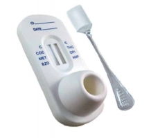 Saliva 6 Drug Test Kit (AMP/mAMP/COC/OPI/THC/PCP)